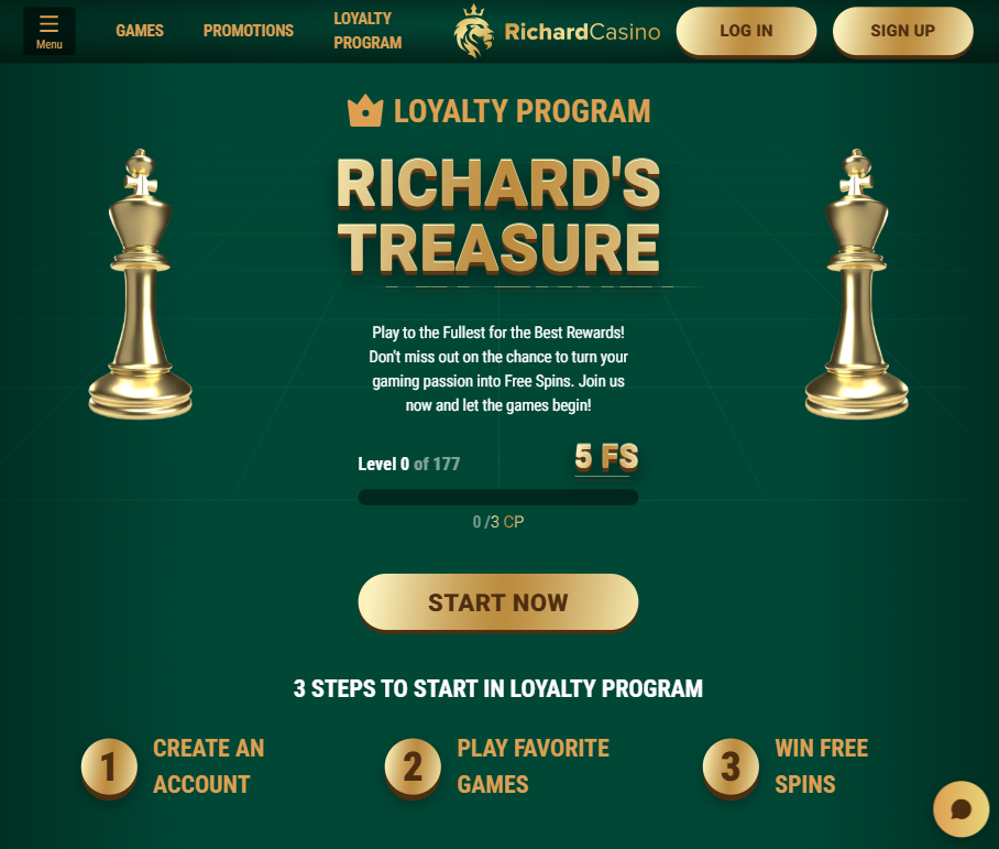 Richard Casino Promotions
