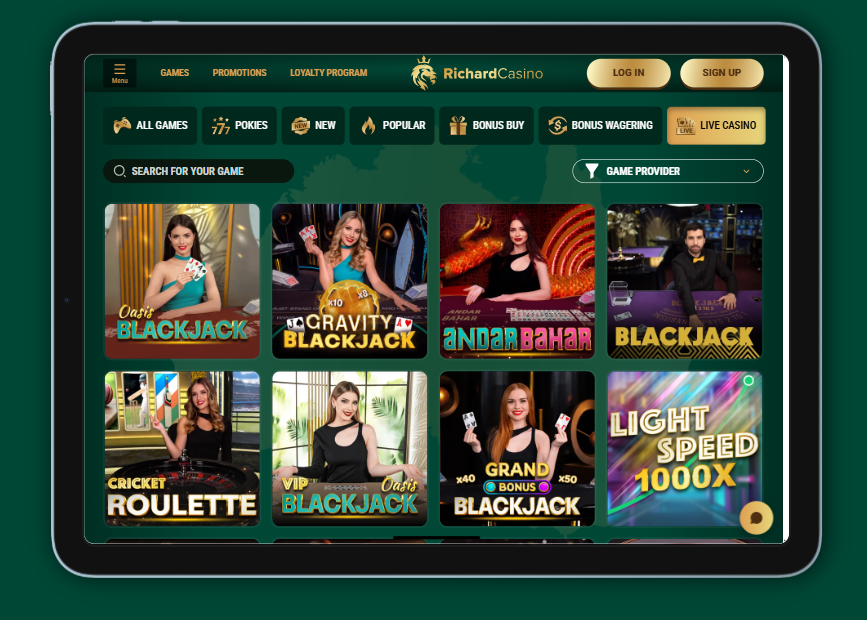 Richard Casino Games Australia