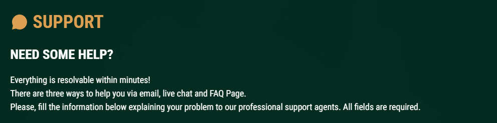 Richard Casino Support